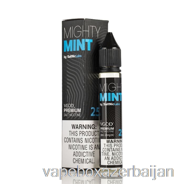 Vape Smoke Mighty Mint - VGOD SaltNic - 30mL 25mg